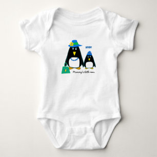Mummy's Little Man. Little Penguin Baby Bodysuits