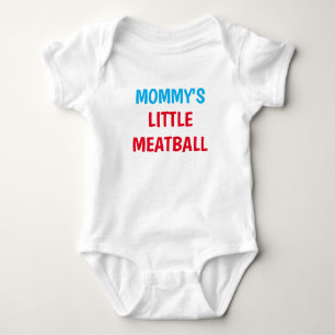 Mummy's Little Meatball Baby Bodysuit