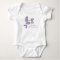 Mummy's Little Mermaid Glitter Bodysuit