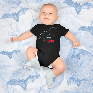 Mummy's Little Milk Vampire Halloween Baby Bodysuit