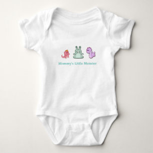 Mummy's Little Monster Baby Bodysuit