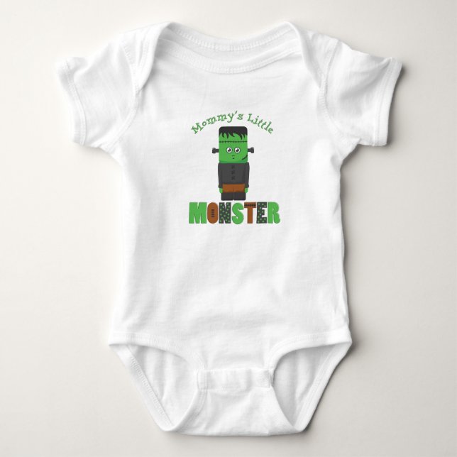 Mummy's Little Monster Halloween Shirt (Front)