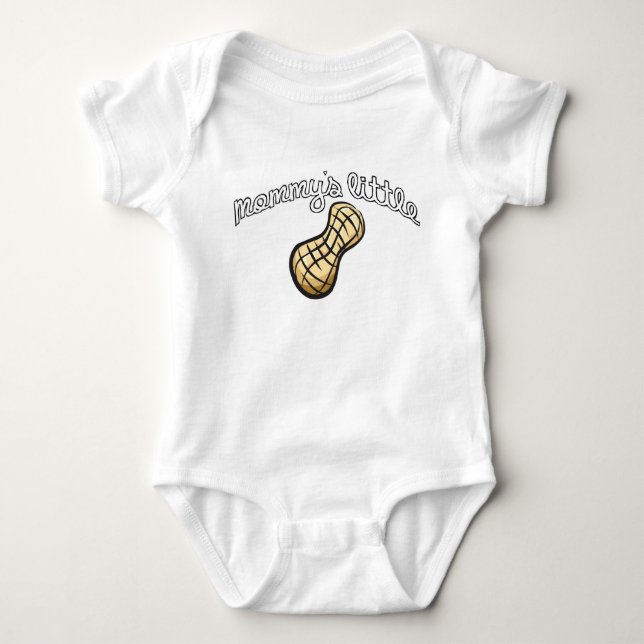 Mummy's Little Peanut Baby Bodysuit (Front)