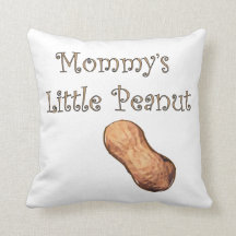 Mummy's Little Peanut Pillow