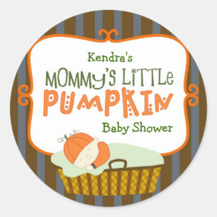 Mummy's Little Pumpkin Stickers