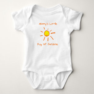 Mummy's Little Ray of Sunshine Baby Bodysuit