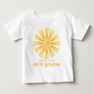  Mummy's Little Ray of Sunshine Baby T-Shirt