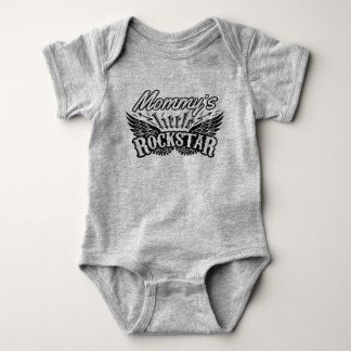 Mummy's Little Rockstar Baby Bodysuit