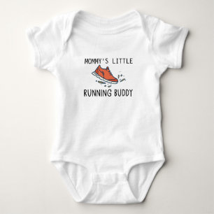 Mummy's Little Running Buddy   Running Baby Bodysuit