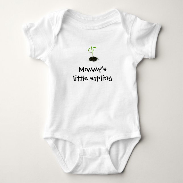 Mummy's Little Sapling Bodysuit (Front)
