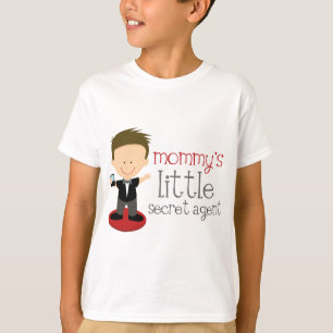 Mummy's Little Secret Agent T-Shirt