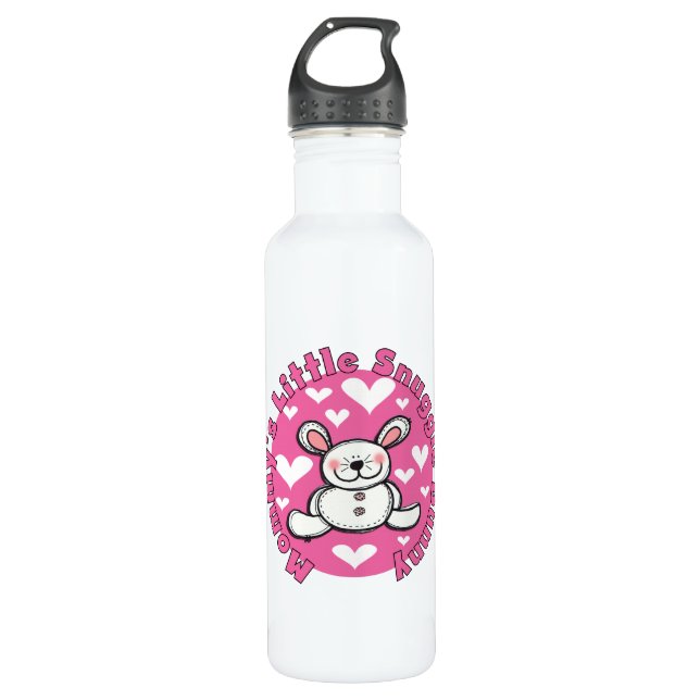 Mummy's Little Snuggle Bunny 710 Ml Water Bottle (Front)