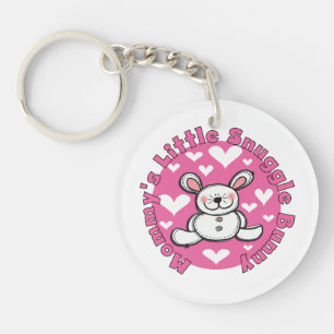 Mummy's Little Snuggle Bunny Key Ring