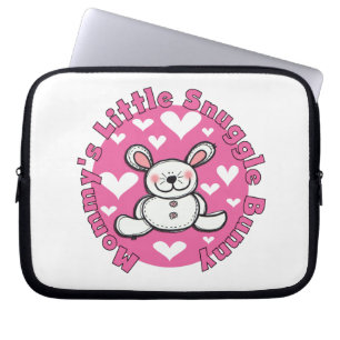 Mummy's Little Snuggle Bunny Laptop Sleeve