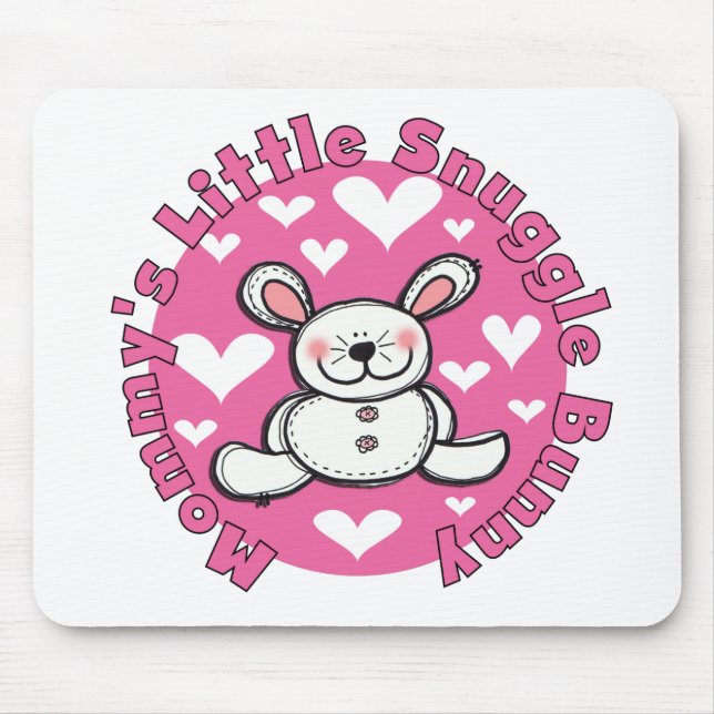 Mummy's Little Snuggle Bunny Mouse Mat (Front)