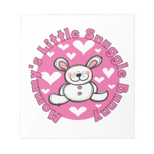 Mummy's Little Snuggle Bunny Notepad