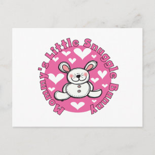 Mummy's Little Snuggle Bunny Postcard