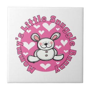 Mummy's Little Snuggle Bunny Tile