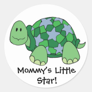 Mummy's Little Star! Classic Round Sticker