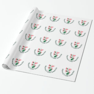 Mummy's Little Sweet Pea Wrapping Paper