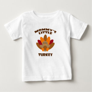 Mummy's Little Turkey Baby T-Shirt