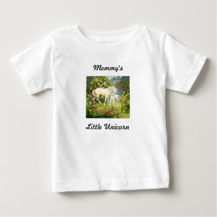 Mummy's Little Unicorn Baby T-Shirt