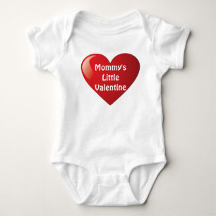 Mummy's Little Valentine Diaper Shirt