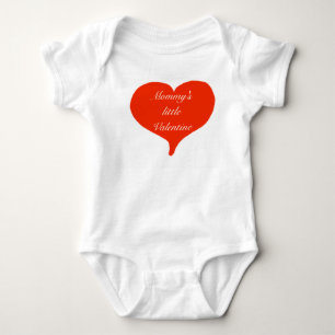 Mummy's Little Valentine Kids T-Shirt Baby Bodysuit