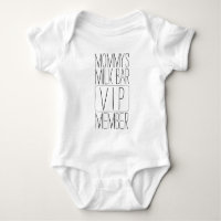 Mummy's milk bar VIP member Baby Jersey Bodysuit