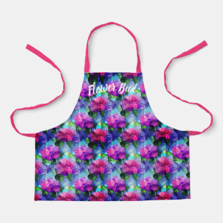 Mummy's "Mini Me" Flower bud floral Apron