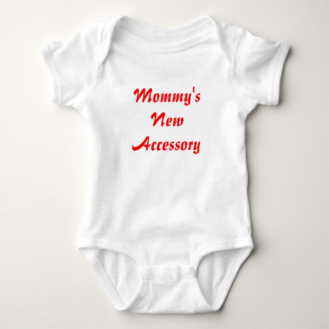 Mummy's New Accessory Baby Bodysuit (Front)