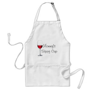 Mummy's Sippy Cup Apron