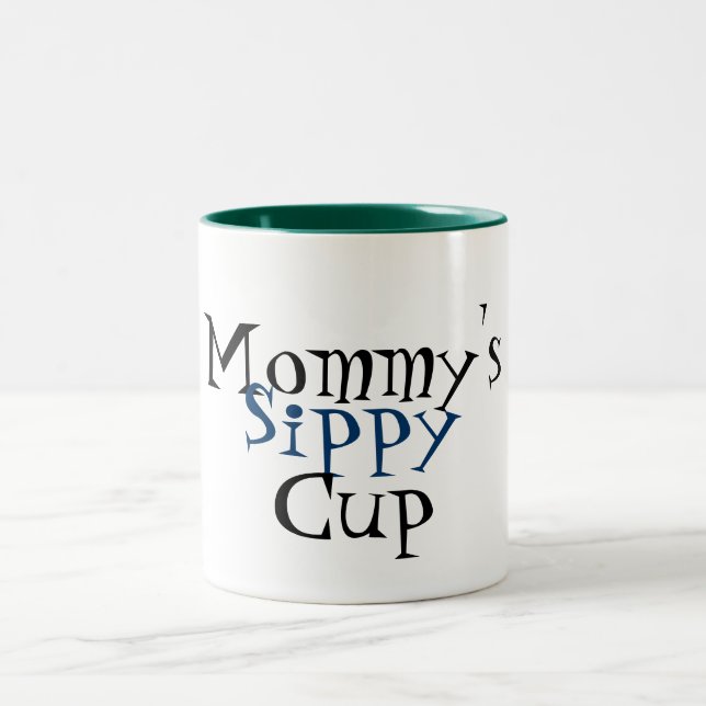 Mummy's sippy cup customised funny mug (Center)