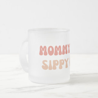 Mummy's Sippy Cup - Funny Wine Labels for New Moms