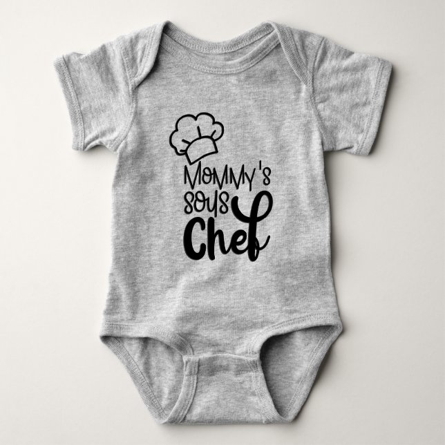 Mummy's Sous Chef Baby Bodysuit (Front)