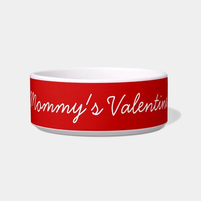 Mummy's Valentine Bowl (Front)