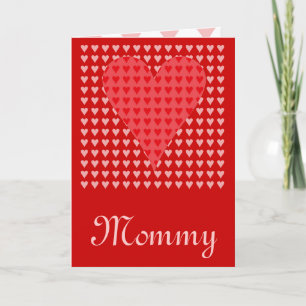 Mummy's Valentine Holiday Card