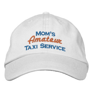 Mum's Amateur Taxi Service Embroidered Hat