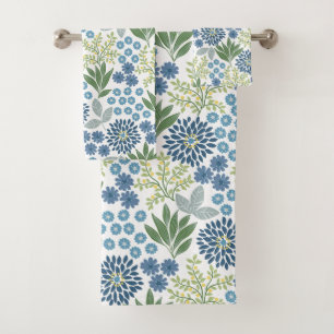 Mums and Lemons Shower Curtain Bath Towel Set