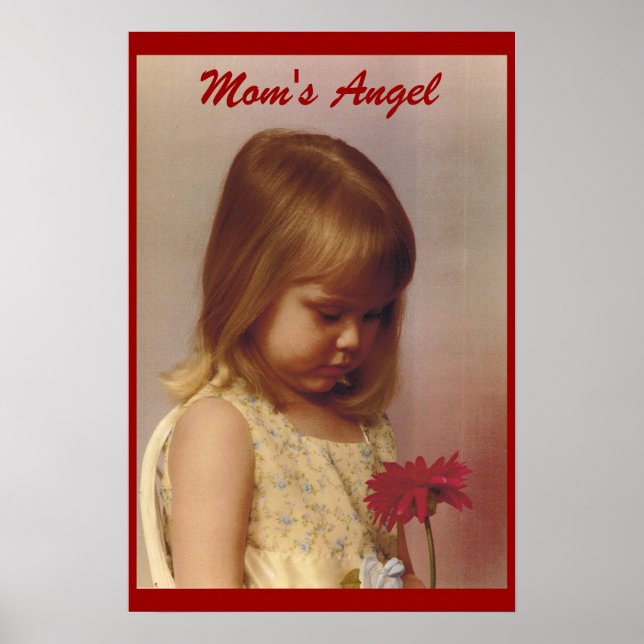 mum's angel poster (Front)