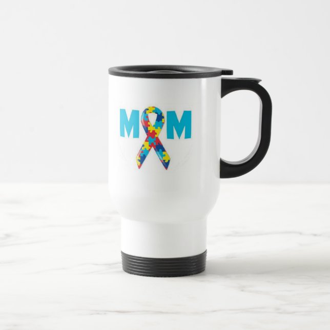 Mum's Autism Awareness Travel Mug (Right)
