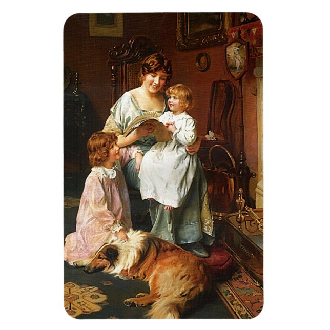 Mum's Bedtime Story l For Mothers Magnet (Vertical)