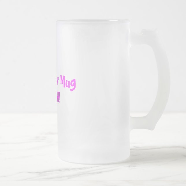 Mum's beer mug (Right)