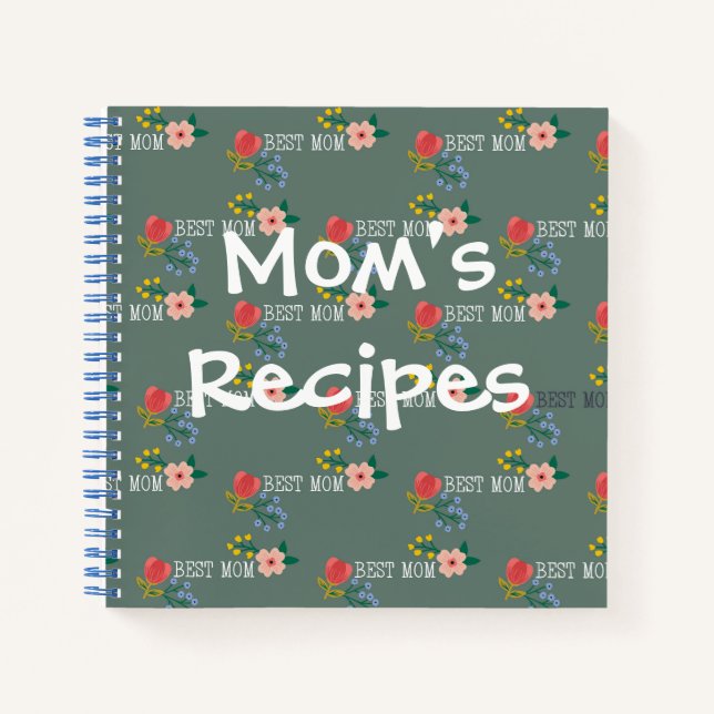 Mum's Best Recipes Notebook (Front)