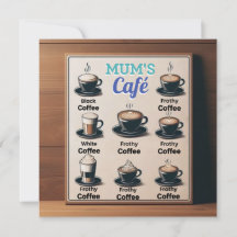 Mum's Cafe Postcard