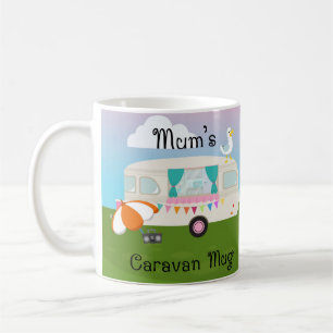 Mum's Caravan White 11 oz Classic White Mug