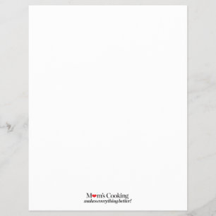 Mum's Cooking Makes Everything Better Flyer