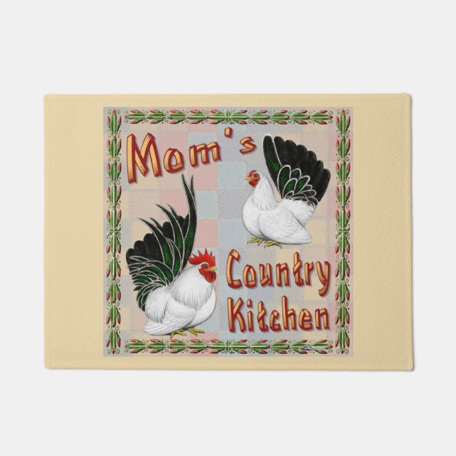 Mum's Country Kitchen Doormat (Front)