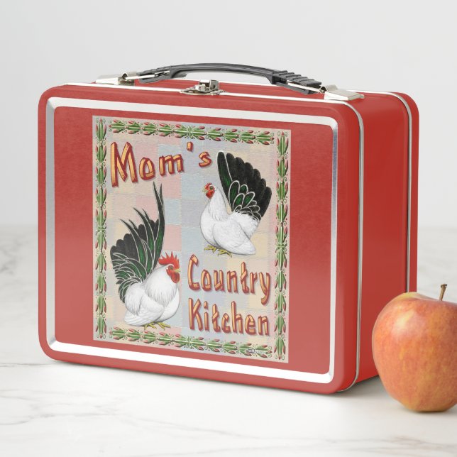 Mum's Country Kitchen Metal Lunch Box (In Situ)