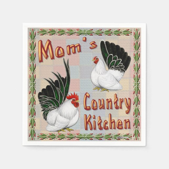 Mum's Country Kitchen Napkin (Front)